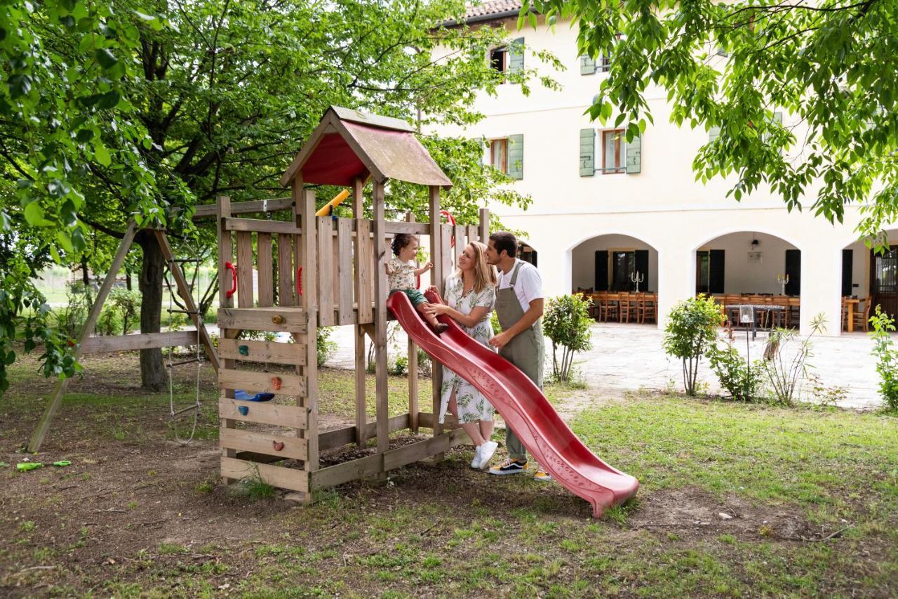 Agriturismo Rechsteiner Guest House Ponte di Piave Exterior foto